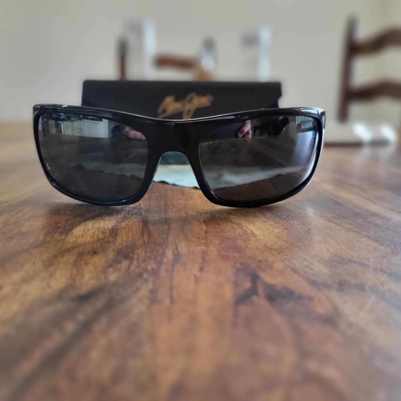 Accessories Maui Jim Sunglasses Peahi Mg22 Mirror Glass Lenses With